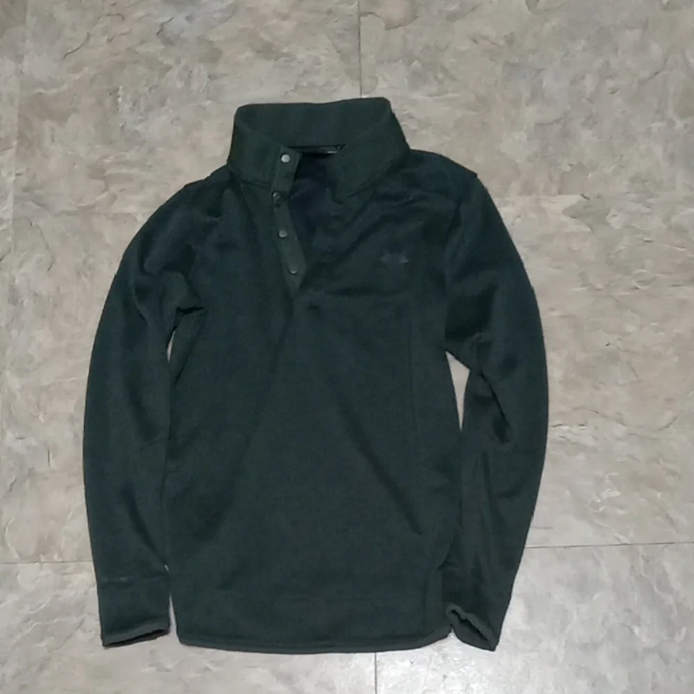 Under Armour Men's Forest Green Long Sleeve Shirt - Picture 1 of 13